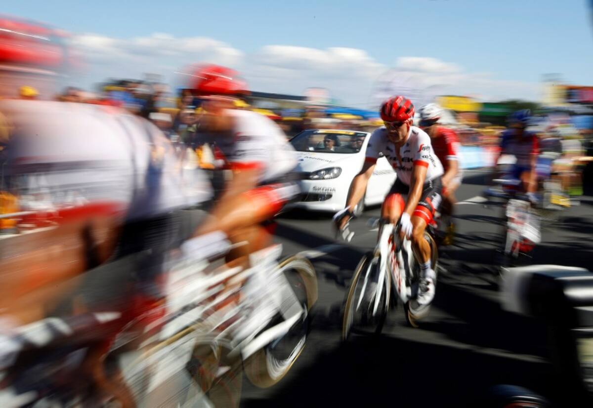 El Tour de Francia 2018 completó 7 días de acción llenos de drama y emoción. EFE KIM LUDBROOK.