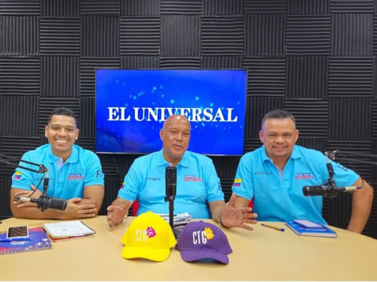 Eugenio Baena (centro) hizo por dos años su programa en El Universal. // ARCHIVO