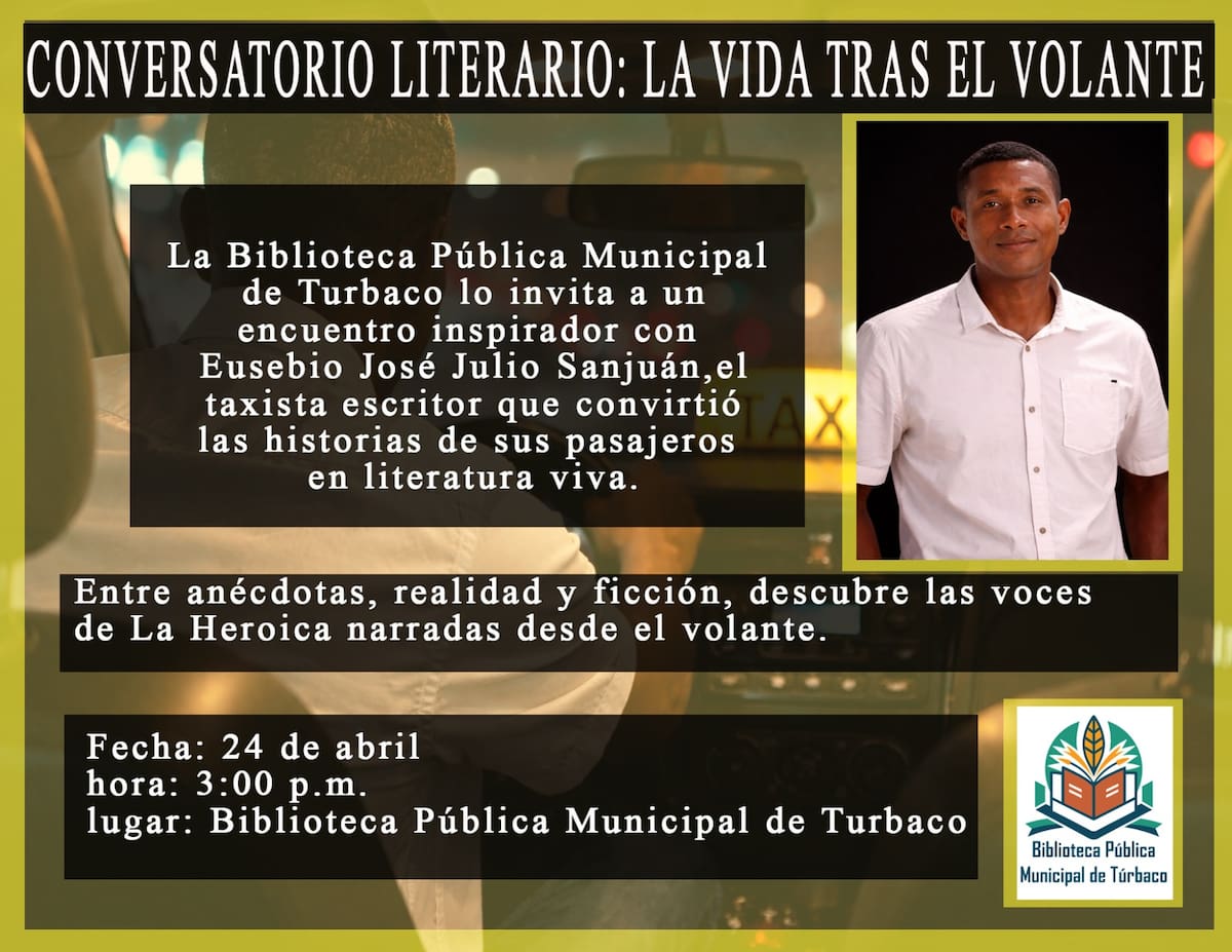 Evento literario en Turbaco destaca talento local y promueve la lectura. //Foto: Cortesía.