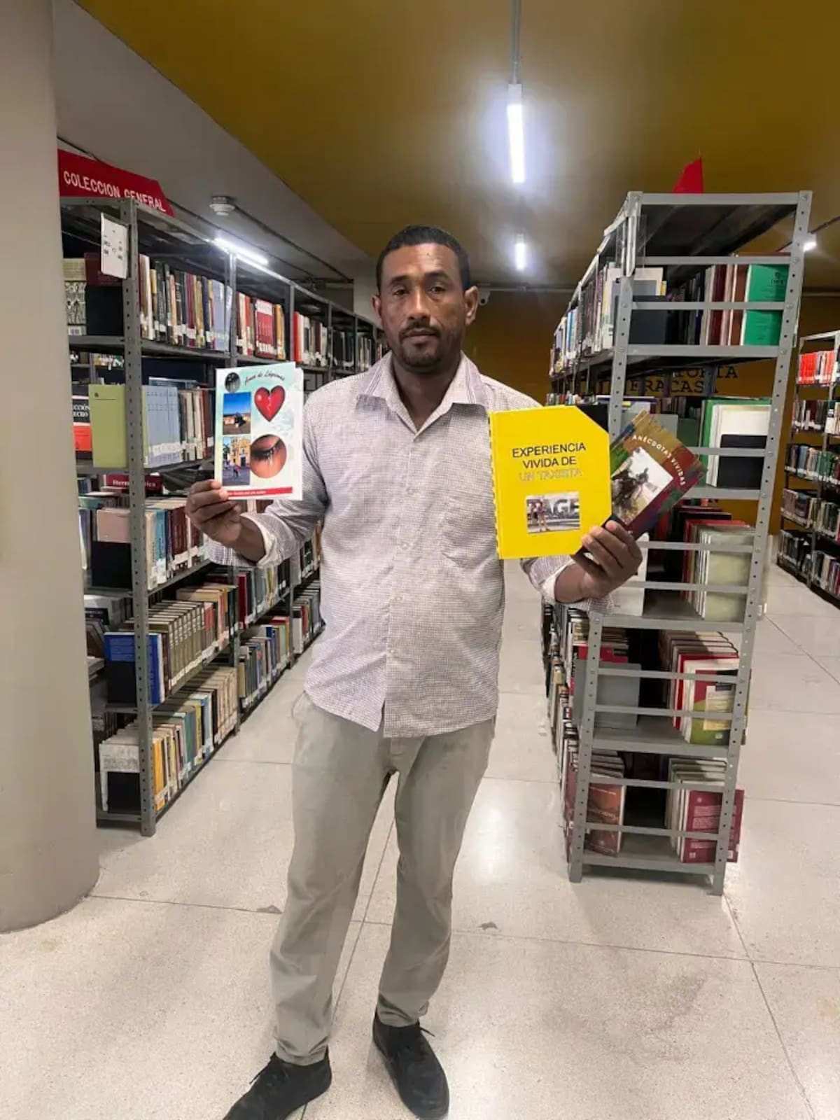 Eusebio José Julio: ejemplo de superación a través de la escritura. //Foto: Cortesía.