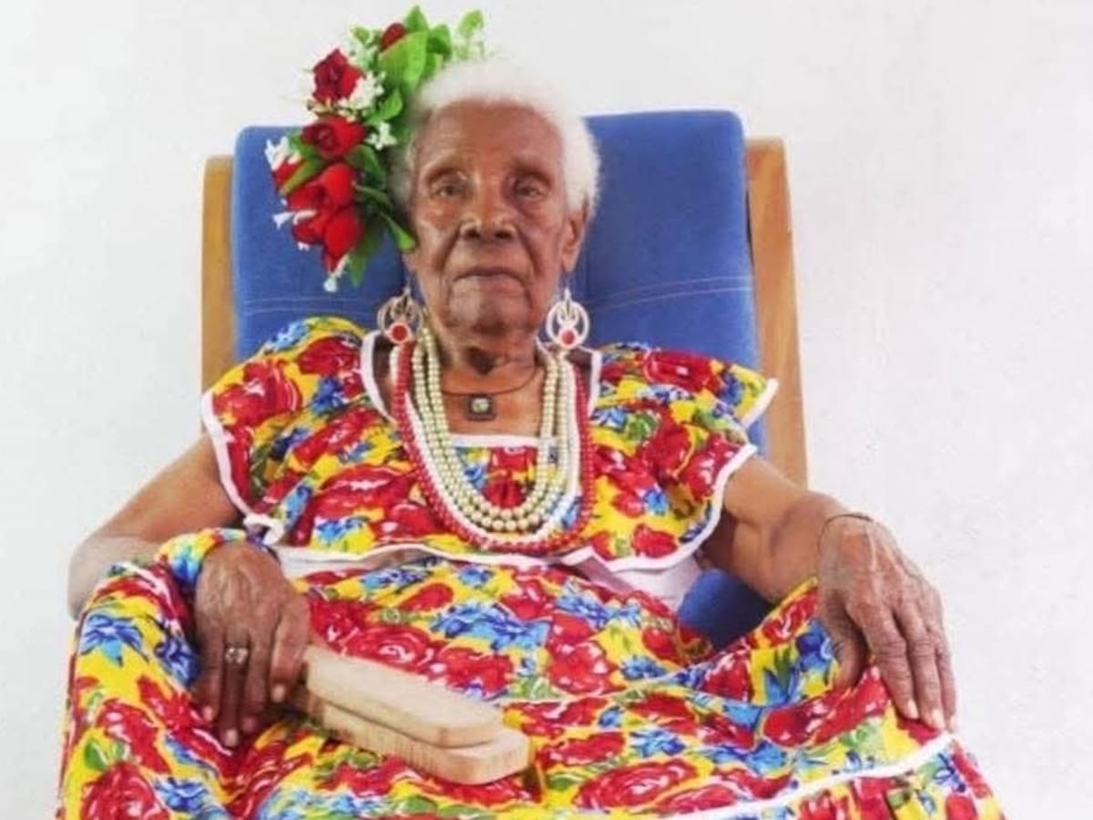 Eustiquia Amaranto, la abuela del bullerengue, deja un legado imborrable. //Foto: Herederos del Bullerengue Oficial.