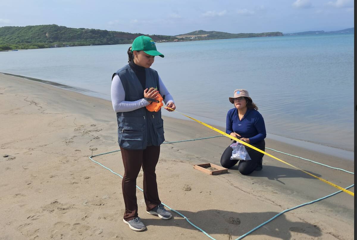 La Corporación Autónoma Regional del Atlántico, CRA, está evaluando la calidad del agua marina y costera del Departamento to.//Cortesía.
