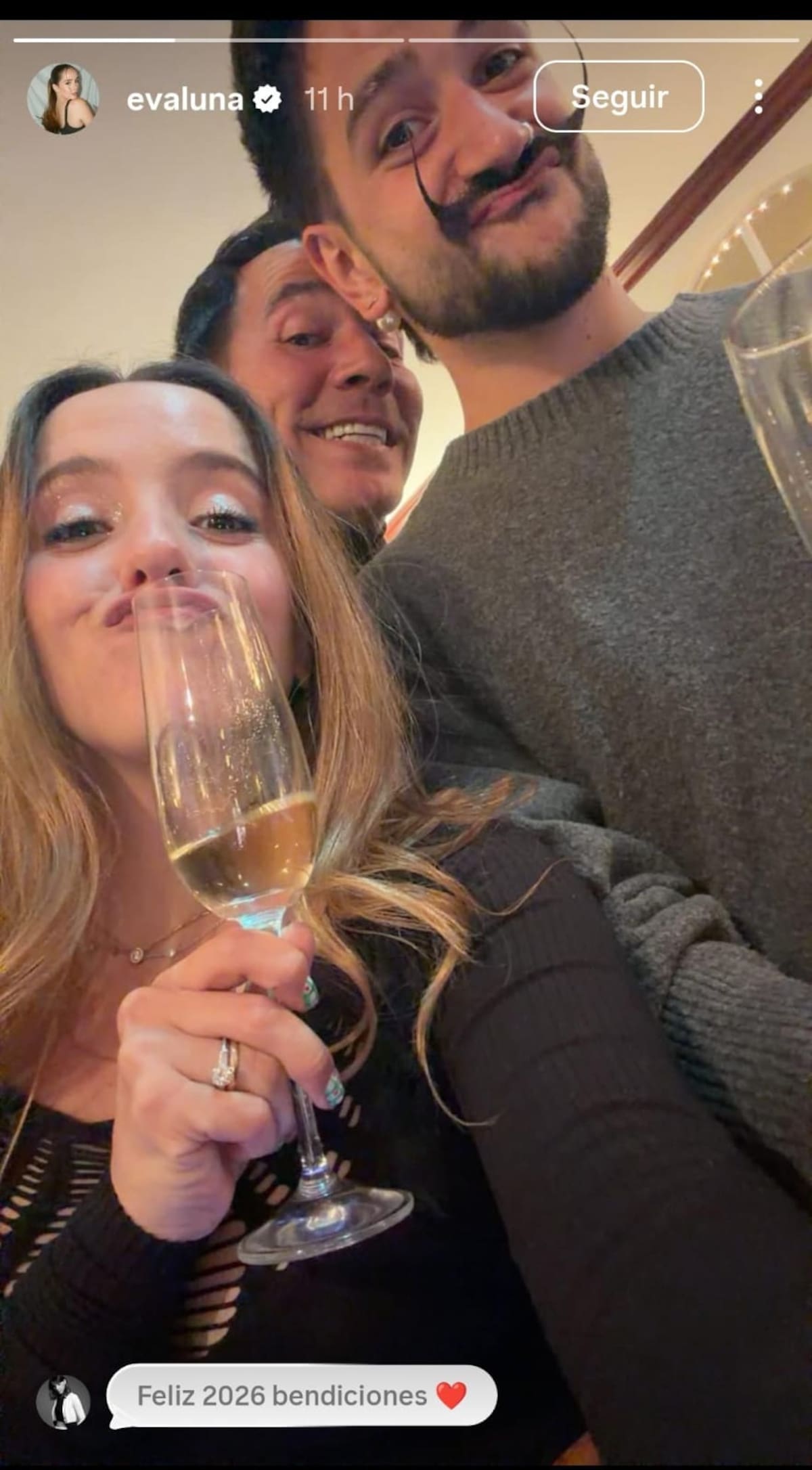 Evaluna y Camilo en Fin de Año