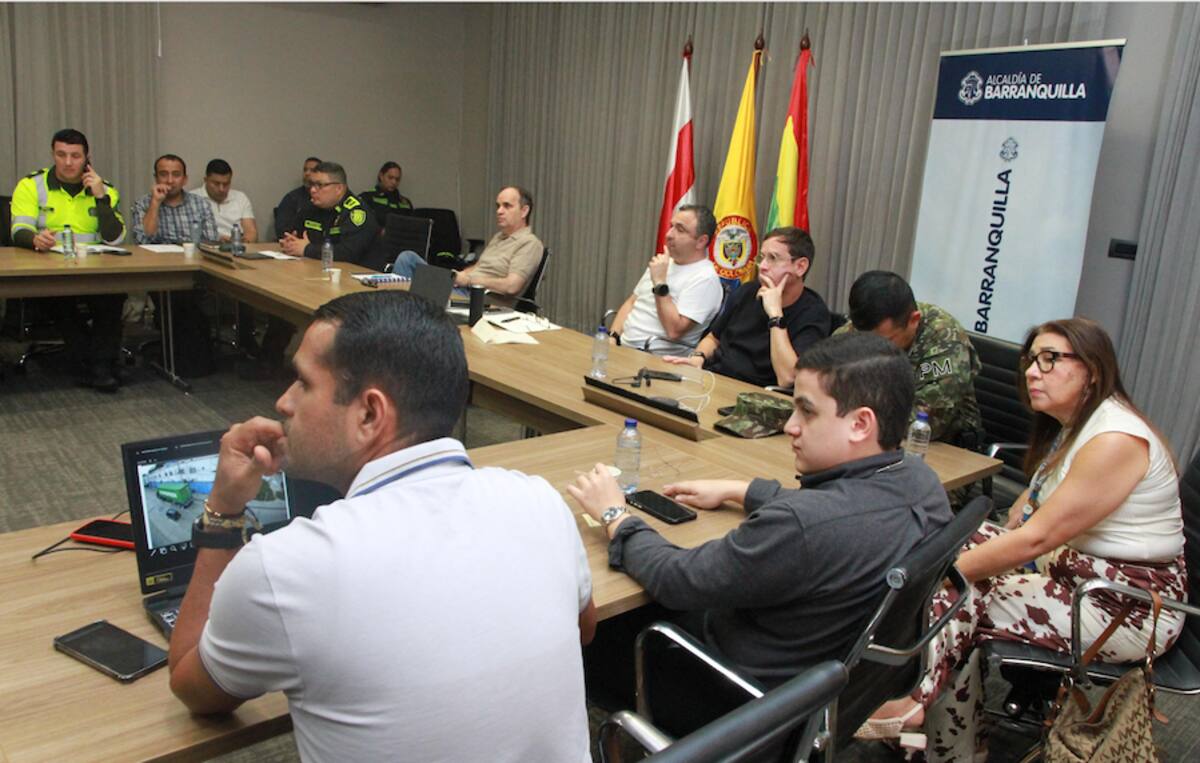 En Consejo de Seguridad se definió el dispositivo de seguridad para los eventos Fantasiquilla, Halloween, el Giro de Rigo y el Día de los Fieles Difuntos que celebrarán este fin de semana en Barranquilla.//Cortesía.