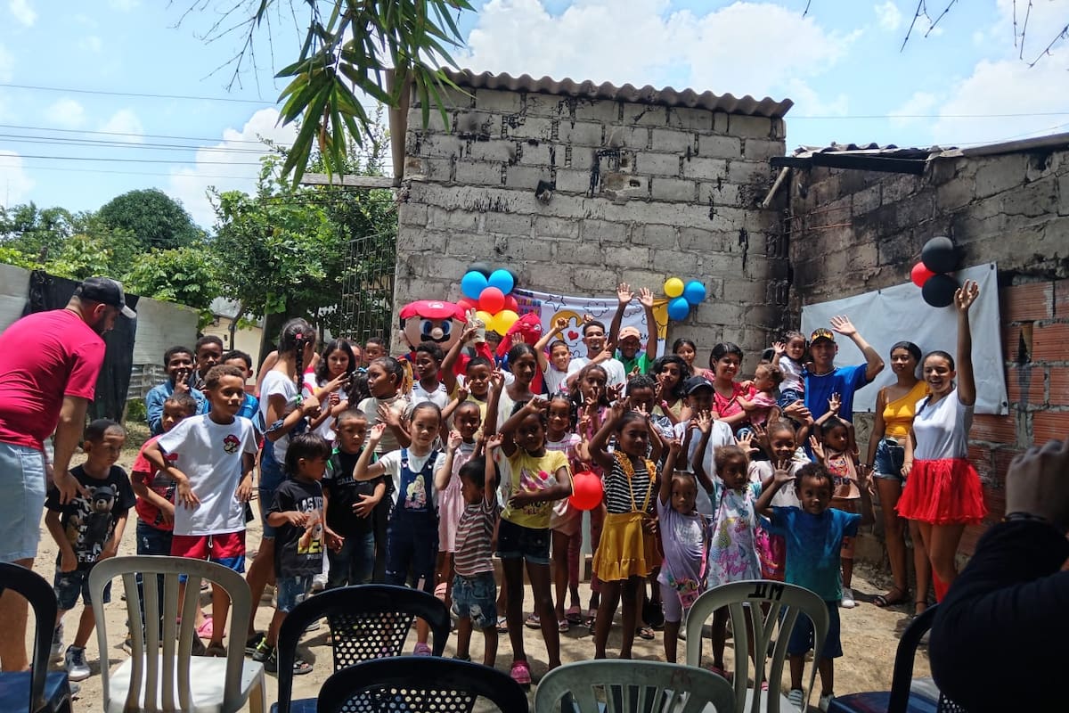 Así fue la fiesta de ensueño que disfrutaron decenas de niños en Arjona