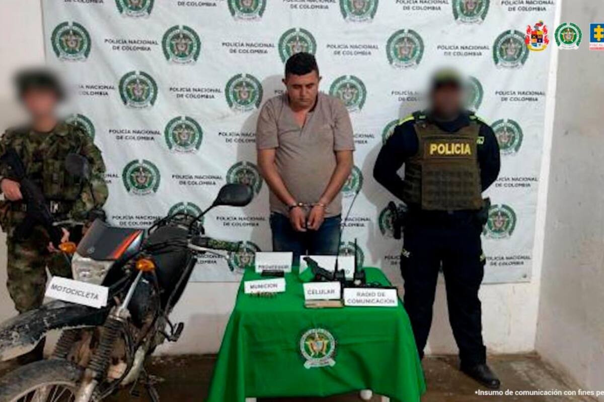 A la cárcel ‘Karol G’, señalado de ser líder del Clan del Golfo en Bolívar