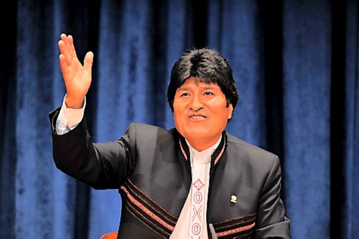 Evo Morales AFP STAN HONDA