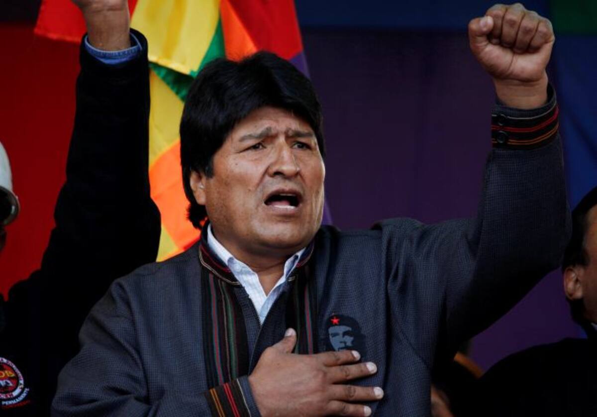 Evo Morales anunció la salida de la Usaid del país que preside. AP Juan Karita