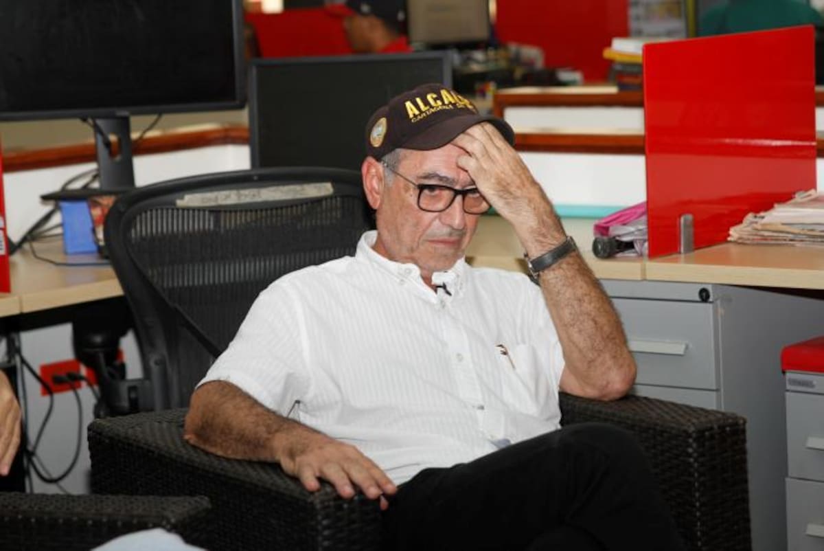 Entrevista en las instalaciones del periodico El Universal al exalcalde de Cartagena, William Dau.