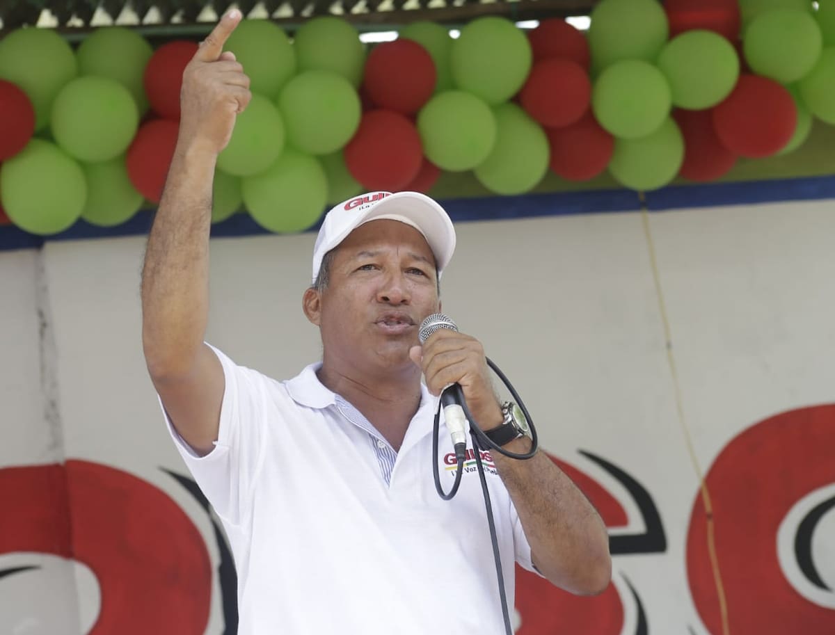 Exalcalde de Pinillos, Alcides Gulloso García (2020–2023) . // Foto: tomada de Facebook