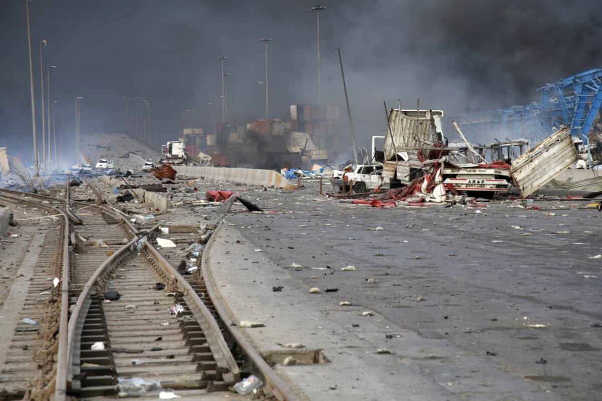Al menos 28 muertos y 800 heridos por la explosión en un puerto iraní. // Foto: EFE/EPA/IRAN RED CERESCENT SOCIETY / HANDOUT HANDOUT EDITORIAL USE ONLY/NO SALES.