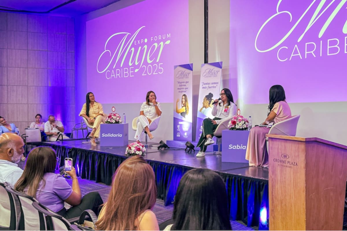 Más de 500 mujeres participaron en Expo Fórum Mujer Caribe 2025