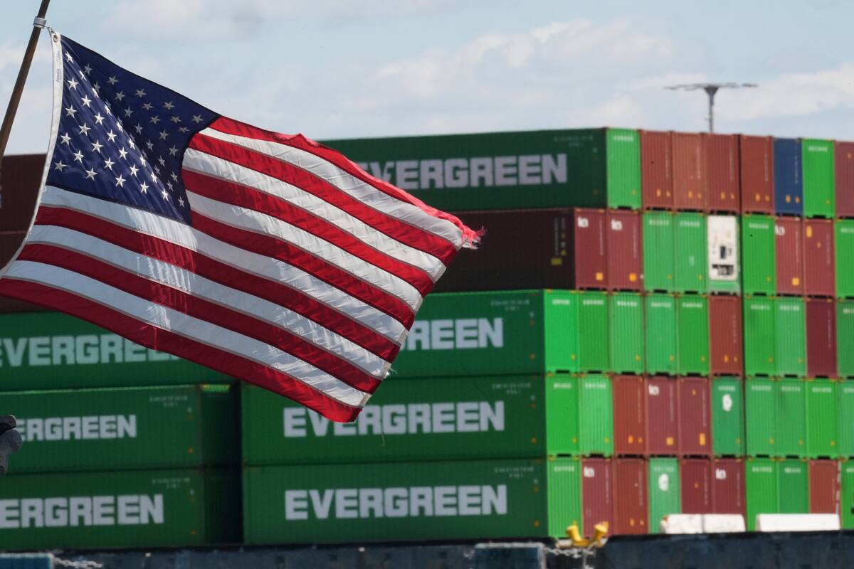 Contenedores de mercancías, en el puerto de Los Ángeles, California. //AP