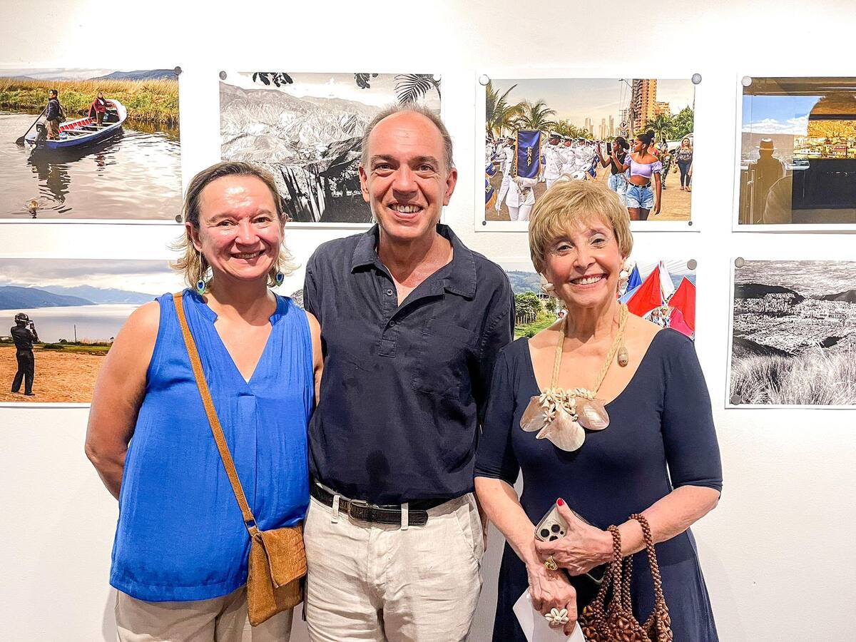 Caterina Arrufa, Pedro Sa Da Bandeira y Evelia Gonzales Porto.