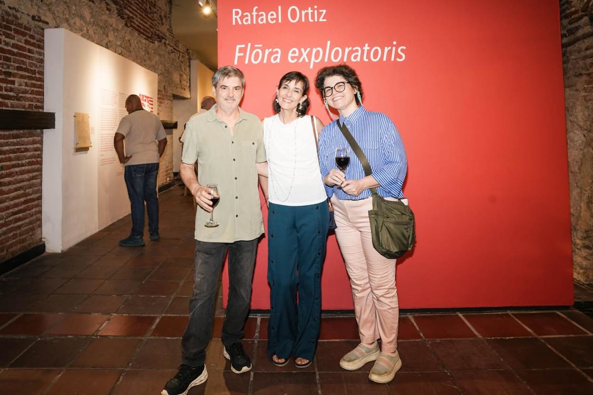 Rafael Ortiz, María Paulina De Zubiría y Thaly Gutiérrez.
