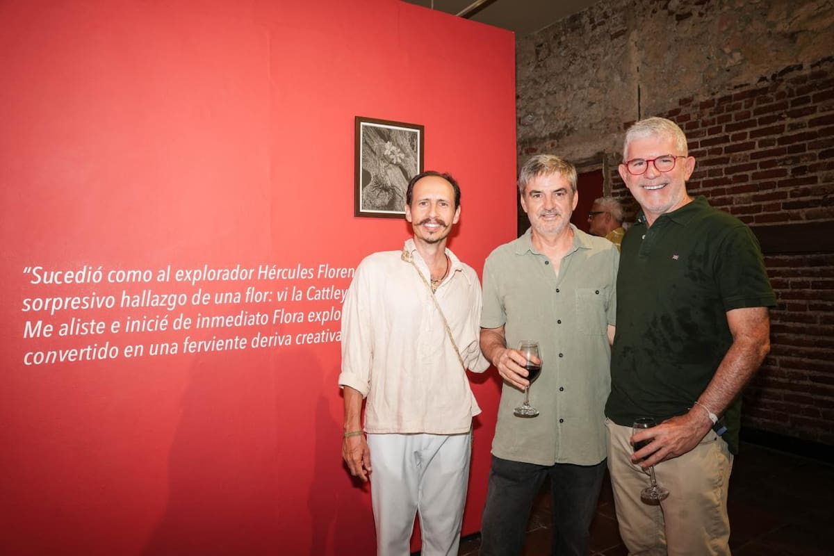 Fabián Álvarez, Rafael Ortiz y Arturo Zea.