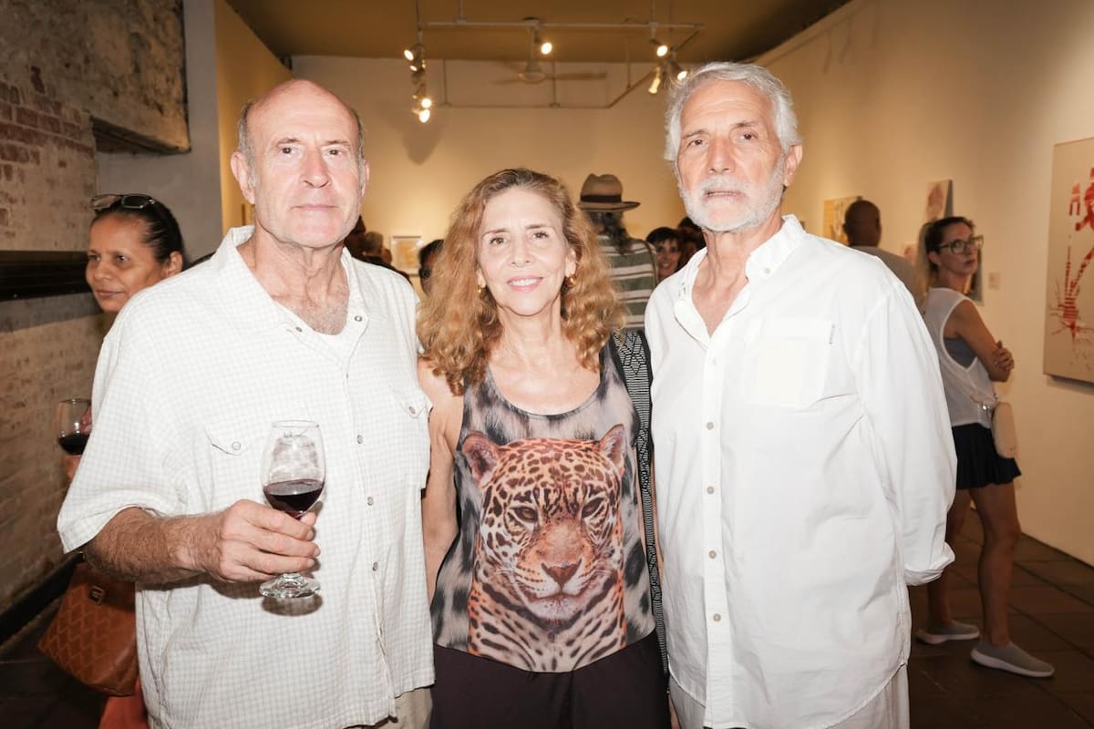 Yves Demenge, Marta Zúñiga y Pablo Siegert. //Fotos de cortesía: Rafael Bossio