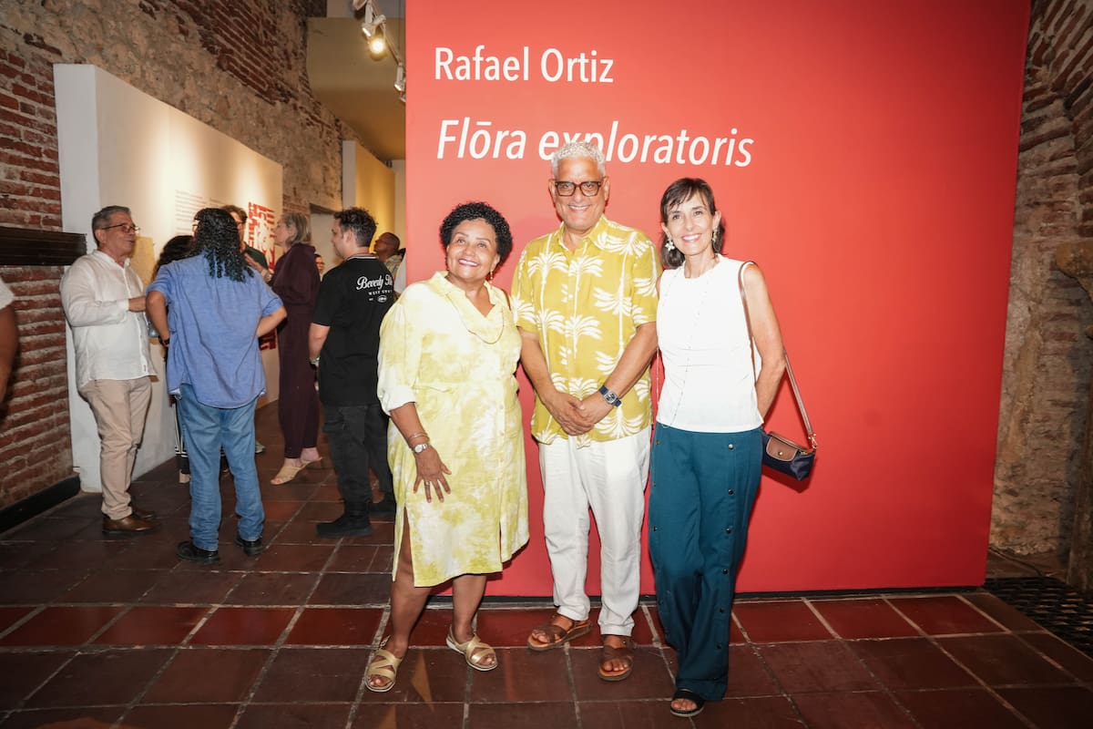 Amalia Jacquin, Eduardo Polanco y María Paulina De Zubiría.