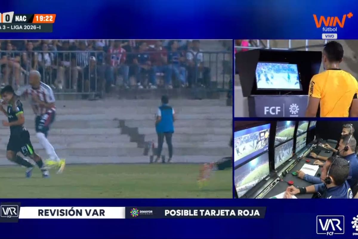 Video: la violenta agresión de Jermein Peña que le costó el partido a Junior