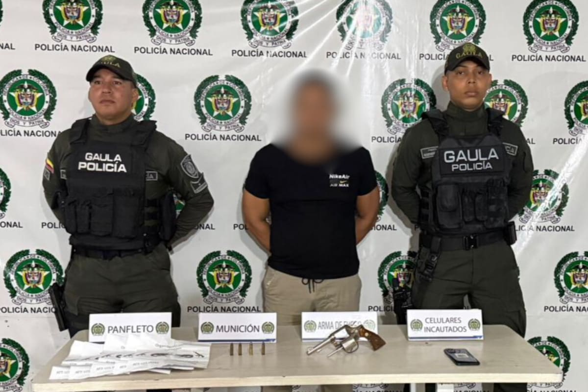 Cayeron dos presuntos extorsionistas: integrarían a ‘Los Pepes’ y ‘Los Costeños’