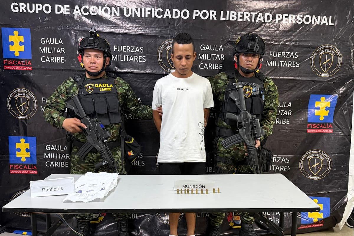 Cayó extorsionista de ‘Los Costeños’: intimidaba con ataques a negocios