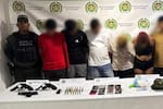 Golpe a red criminal de ‘Los Pachenca’ por extorsión: siete capturados