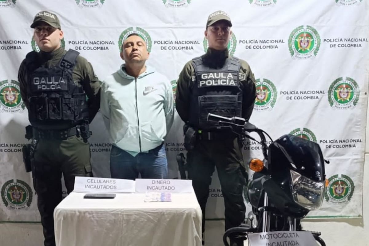 Alias ‘Miguel’, el extorsionista que exigía dinero a comerciantes bajo amenazas