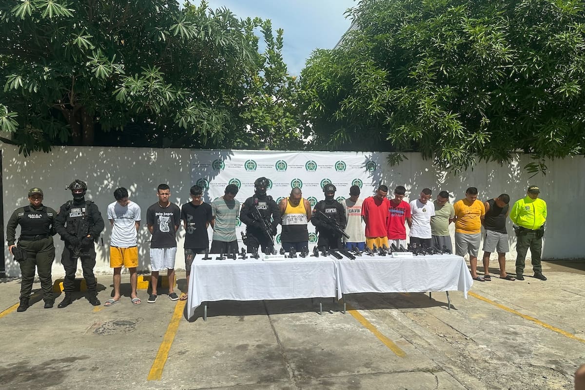 Capturados 16 de ‘Los Rastrojos Costeños’ y ‘Los Costeños’ por extorsión