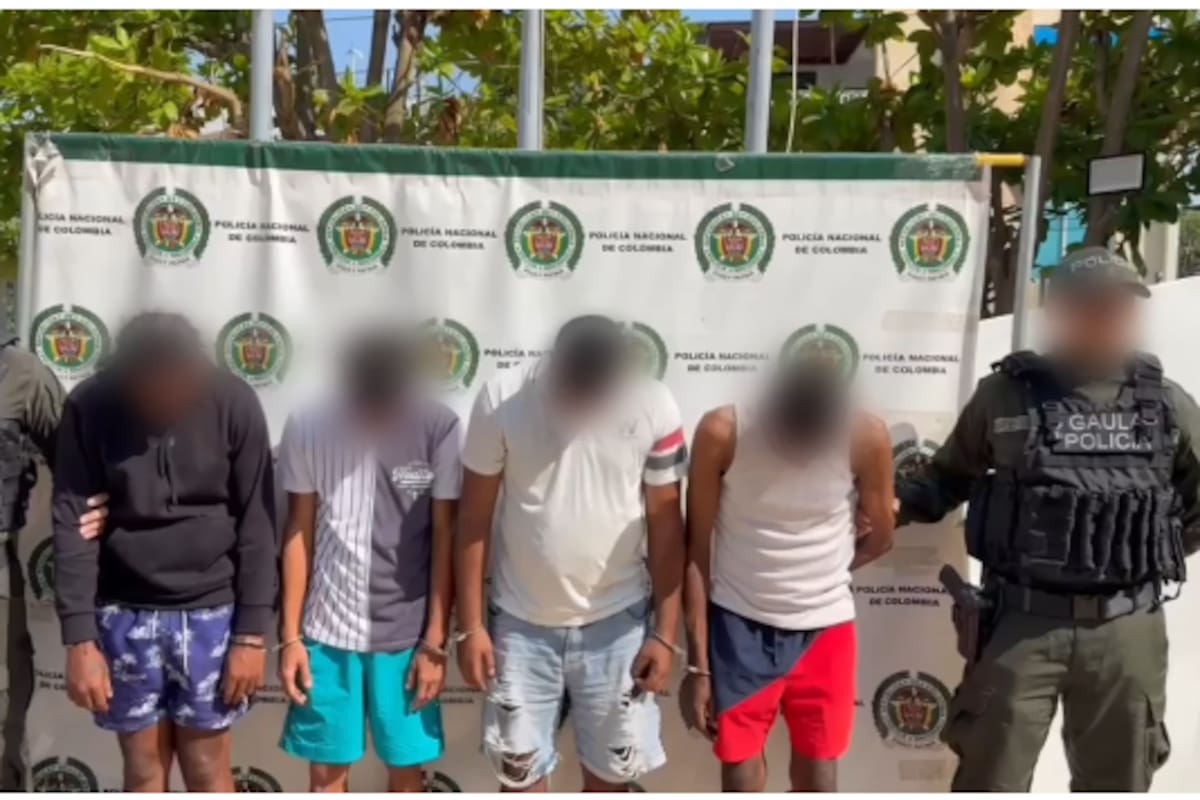 ‘Paty Paty’ niega vínculo con 5 presuntos extorsionistas capturados en Cartagena y San Andrés