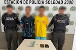 Caen 2 presuntos extorsionistas de ‘Los Costeños’: los sorprendieron con dinero de un comerciante