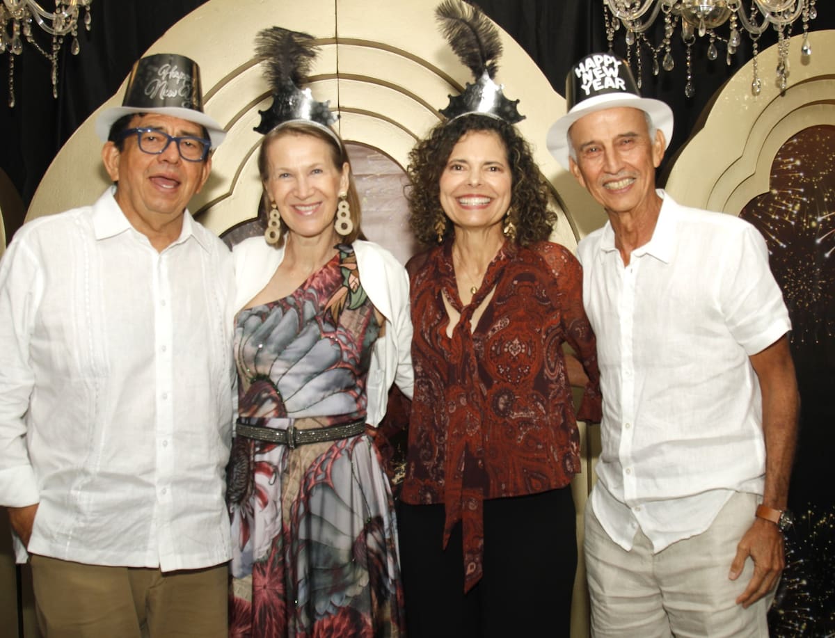 Ezequiel Romero, Anke Kaeding, Bibiana Gómez y Gustavo Morales