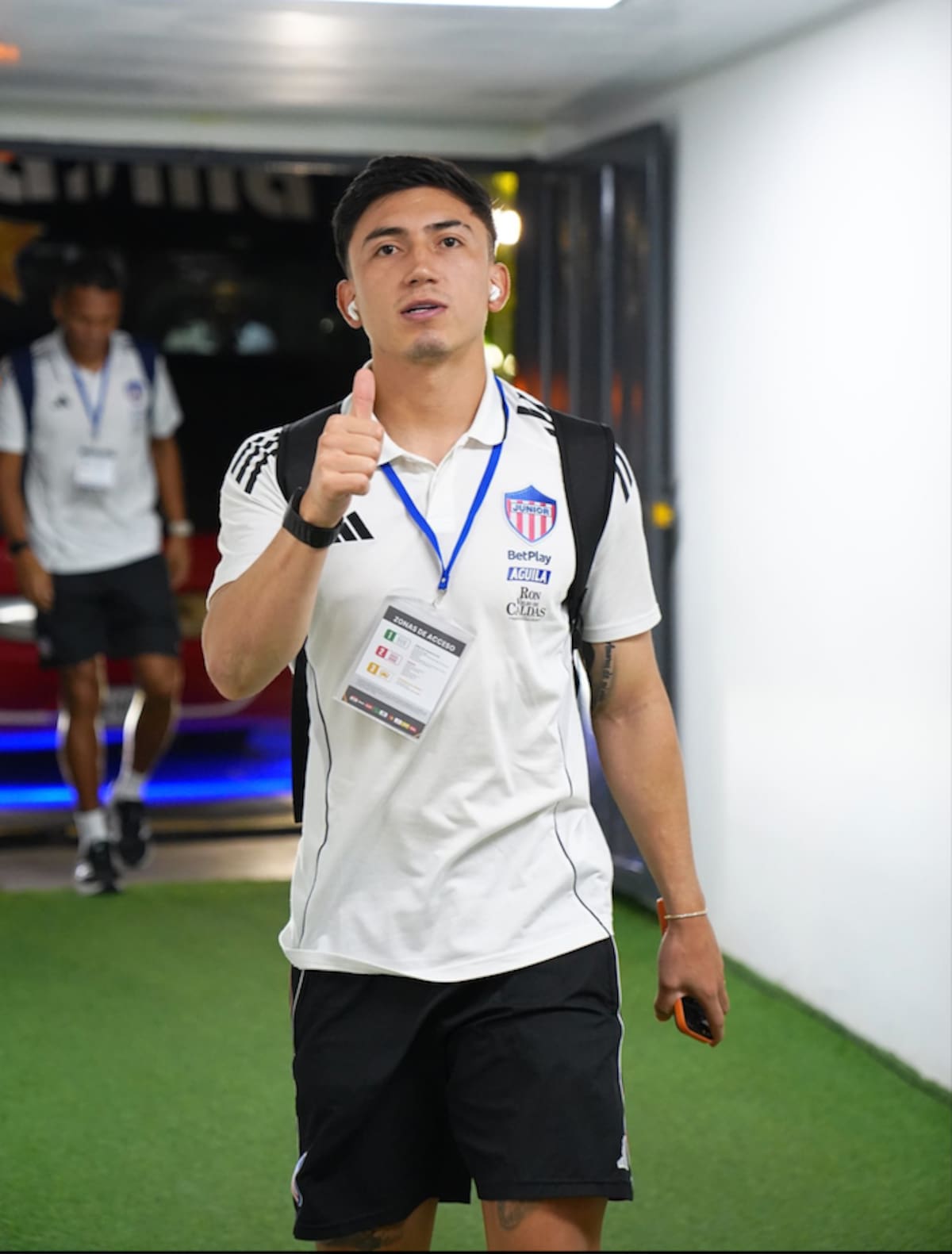 Fabián Ángel, volante del Junior de Barranquilla.//Cortesía @JuniorClubSA.