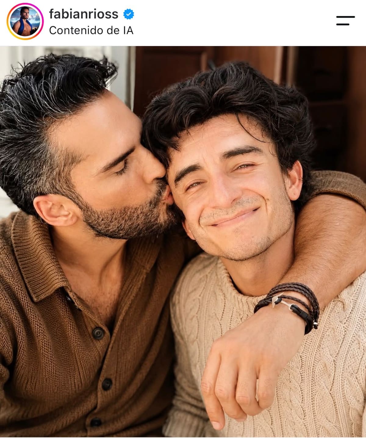 Fabián Ríos pidió empatía por Francisco Bolívar: “Nadie sabe la batalla que otra persona libra por dentro”. // Foto IG: @fabianrioss