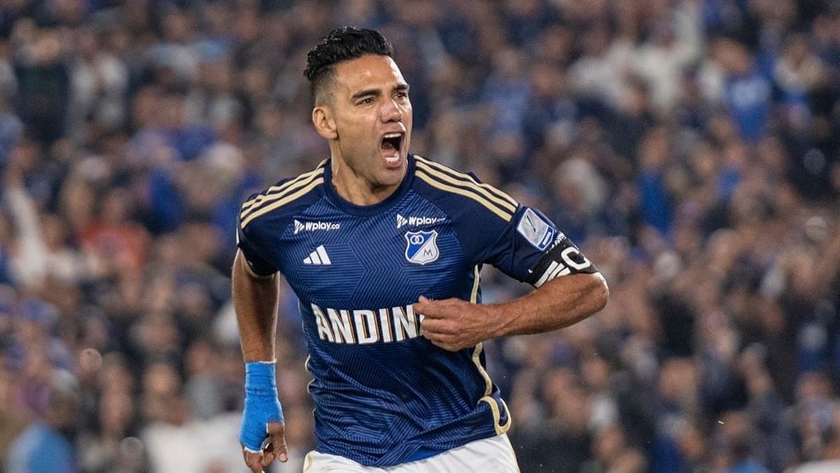 Radamel Falcao ilusiona al hincha de Millonarios. //Colprensa.