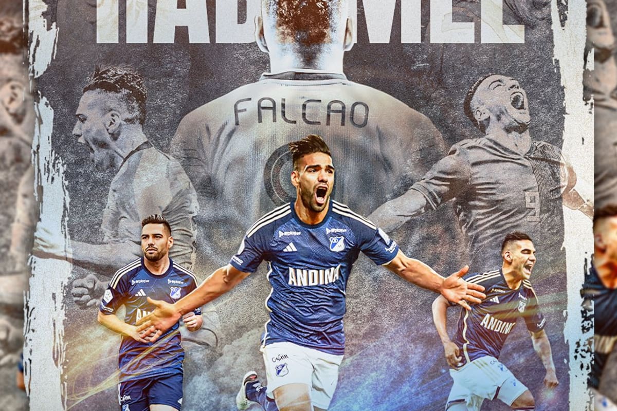 Video: así Millonarios presentó a Radamael Falcao García, ídolo colombiano