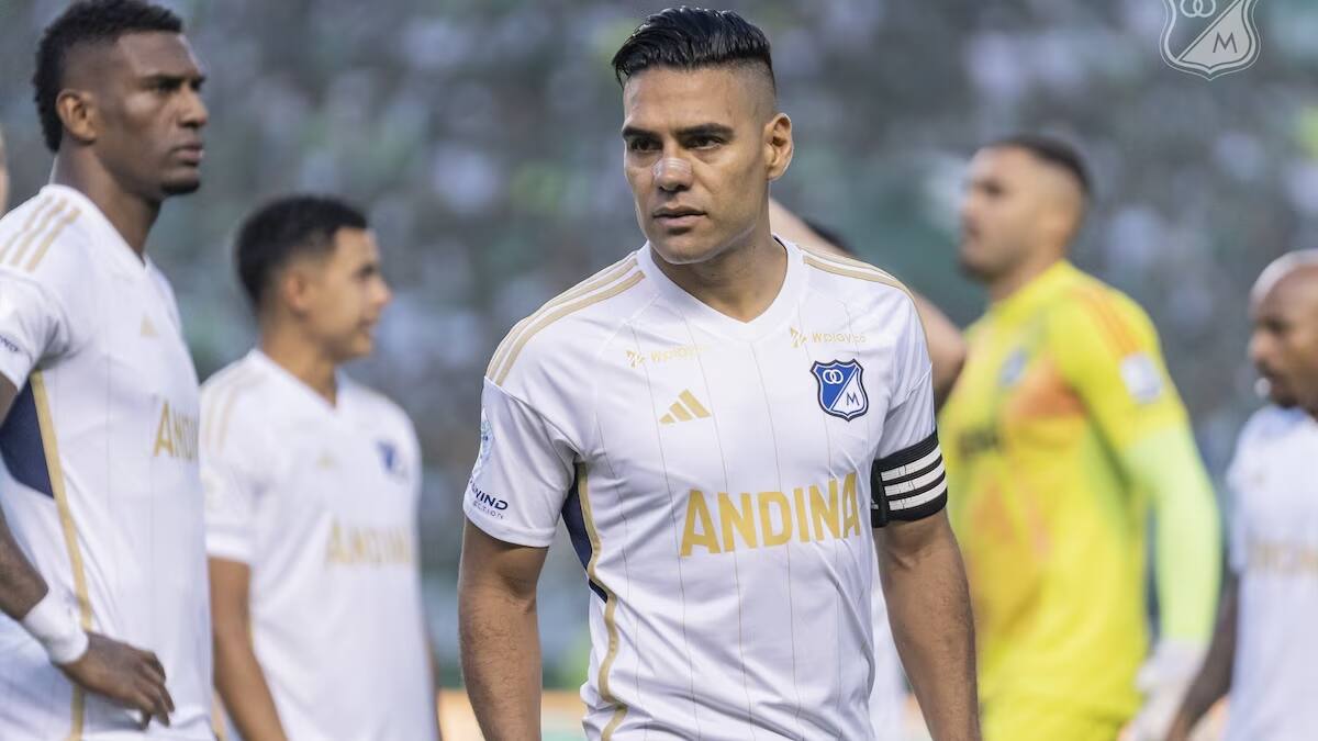 Falcao García sigue sin suerte en Millonarios de Bogotá.//X