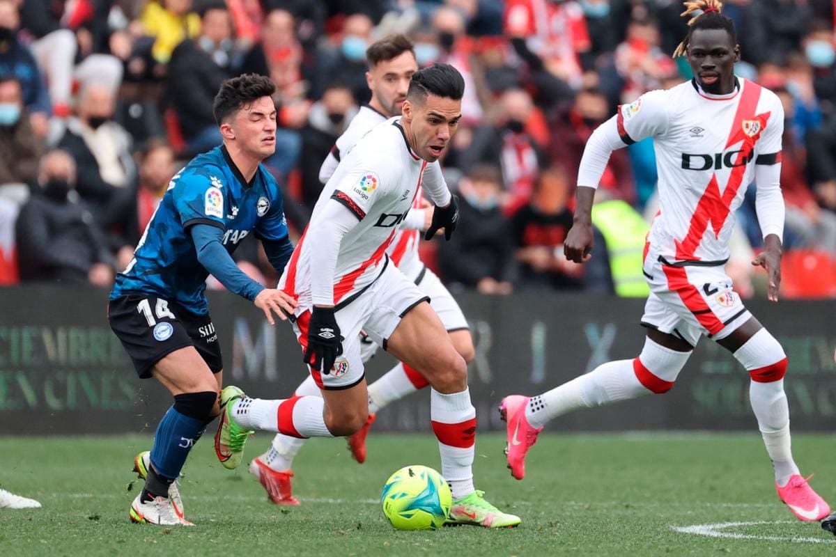 Falcao García volvió a los entrenamiento con Rayo Vallecano