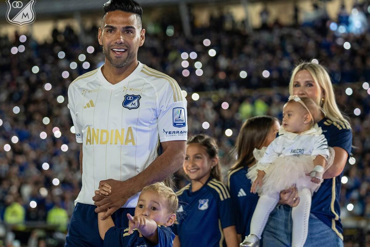 Falcao, presentado oficialmente como jugador de Millonarios: habló de la Selección