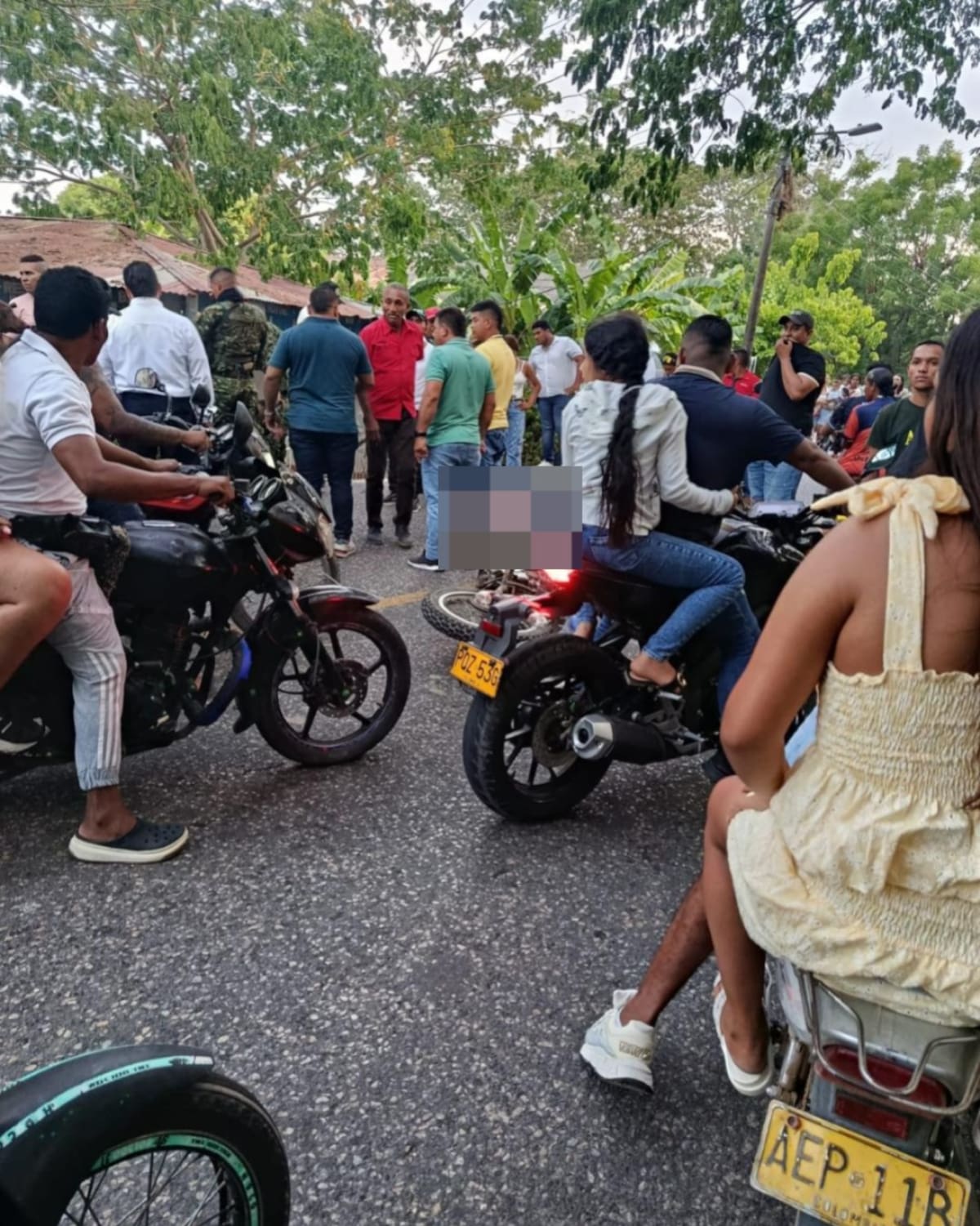 Fallece hombre tras ser arrollado por patrulla del Ejército en Magangué. // Foto cortesía - La Voz Caribe noticias