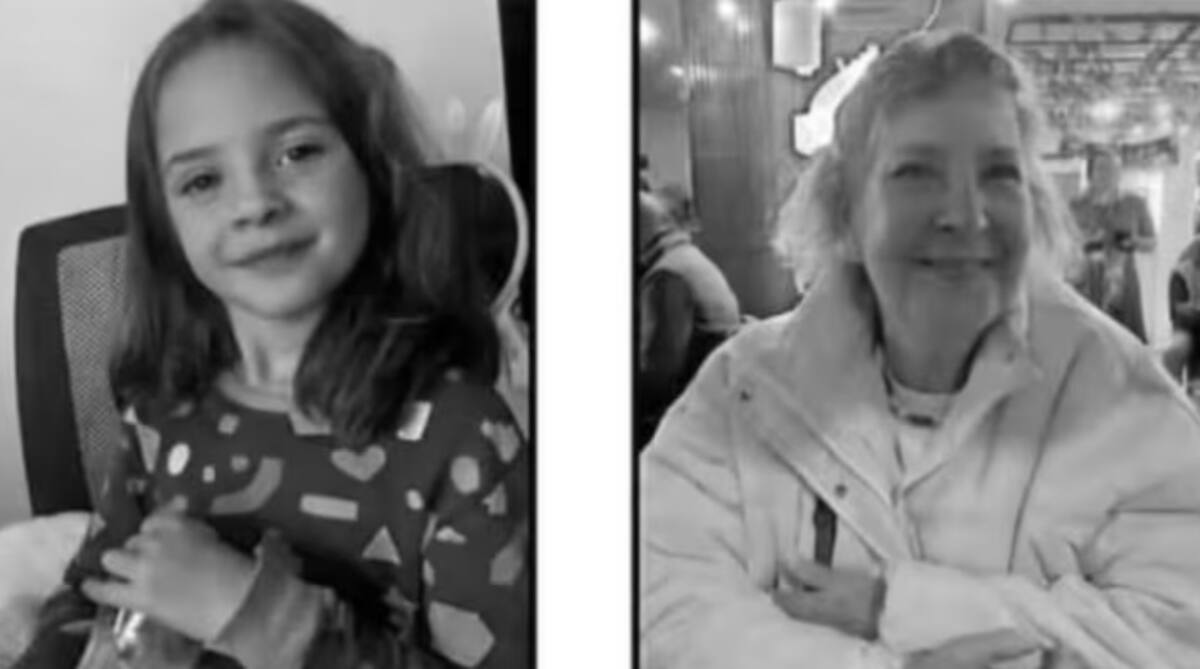 Familiares confirmaron la muerte de la niña y su abuela, quienes quedaron atrapadas tras el desplome de parte de un edificio durante el terremoto del 10 de agosto. // Captura de pantalla - publicación sobre la búsqueda