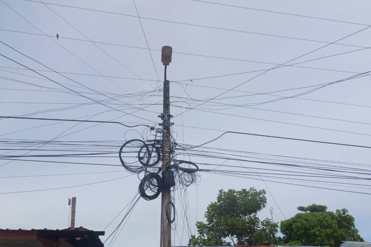 Habitantes de Tiquisio denuncian fallas en el servicio de la luz