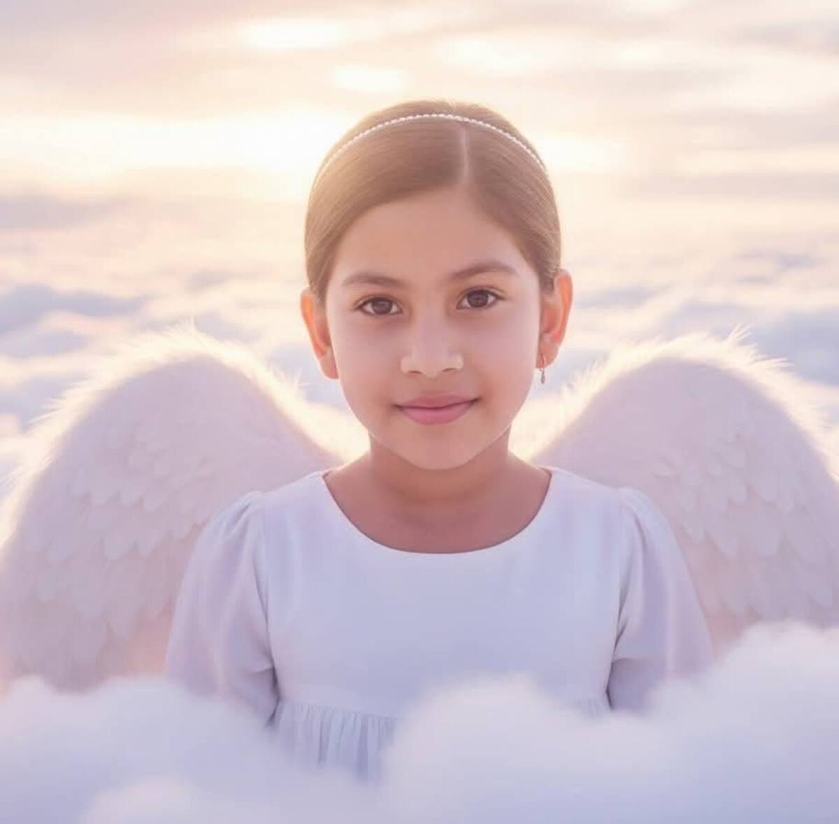Familia de la niña Grettel Sofía piden justicia. Foto autorizada por familia.