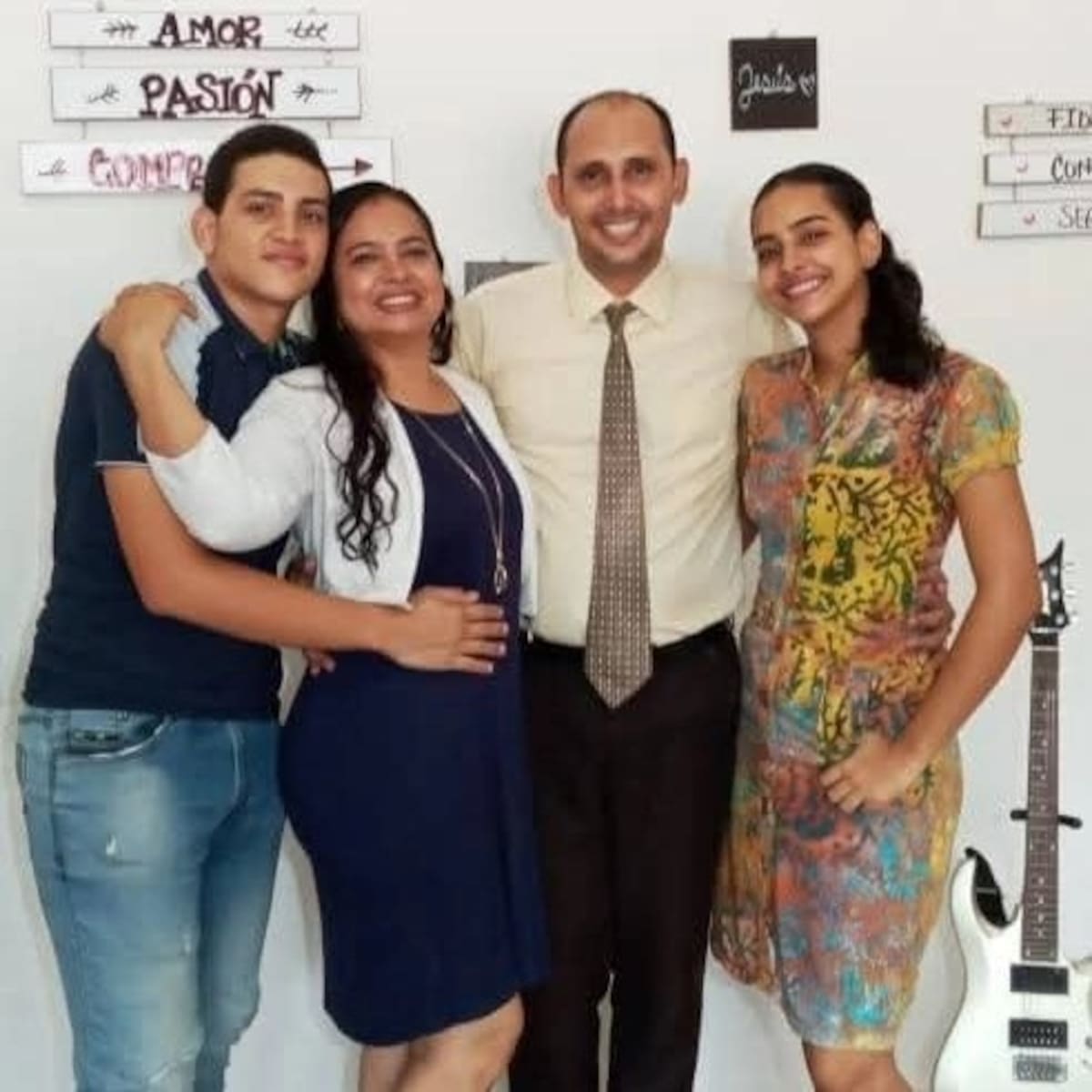 Familia Lora Rincón, masacrada en Aguachica - Cesar. //Foto redes sociales