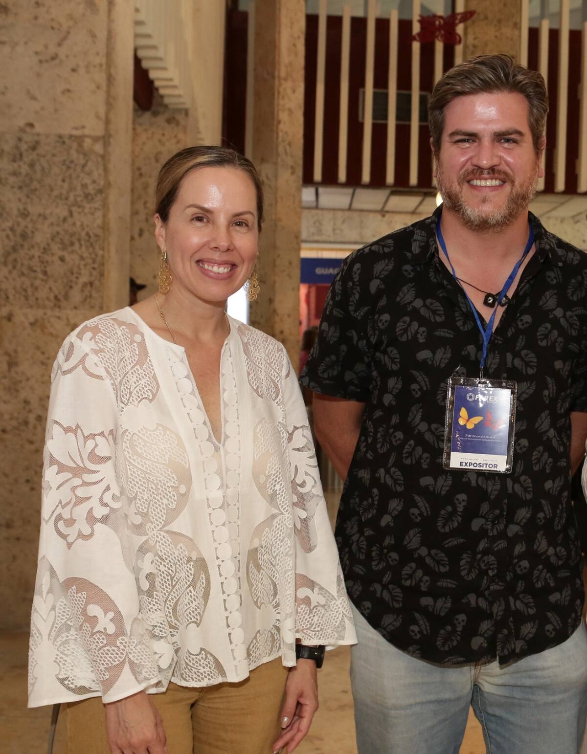 Diana Rodríguez y Alejandro Prieto.