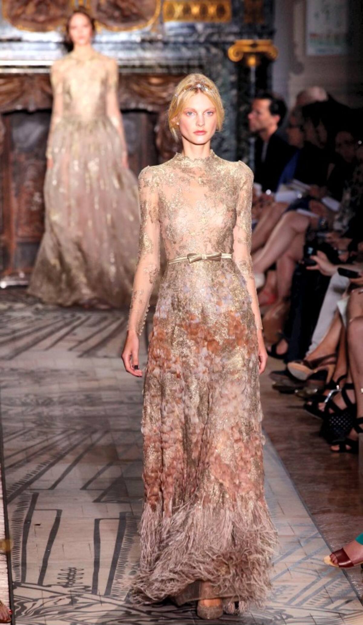 Diseño de Valentino fotos AFP, AP