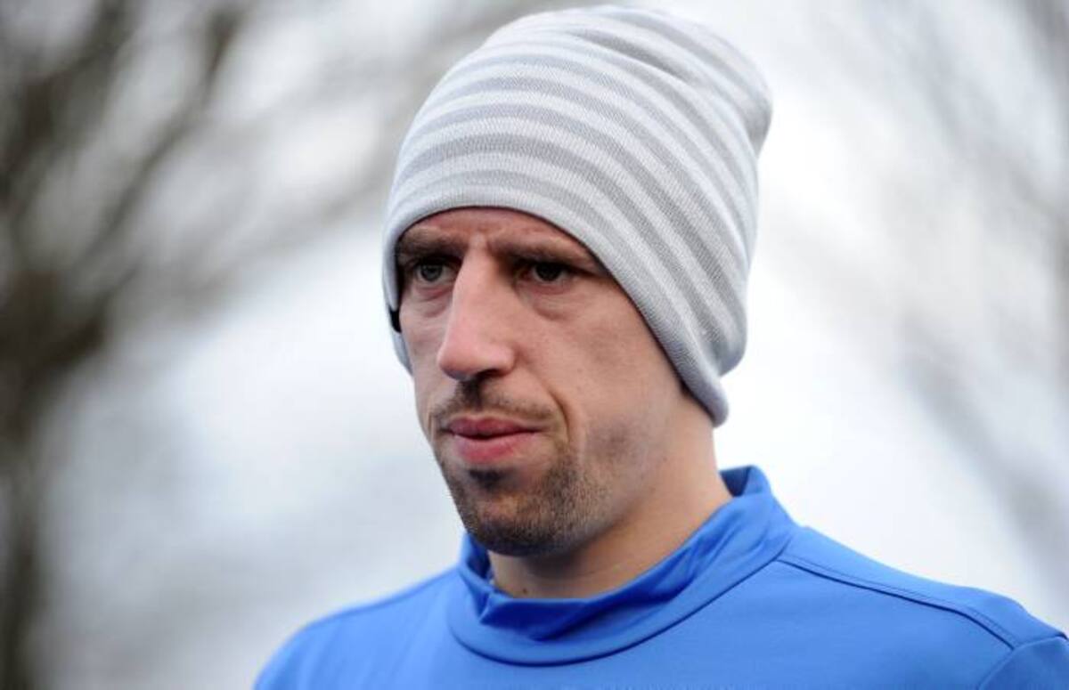 Frank Ribery, futbolista francés mejor pagado en 2011. AFP