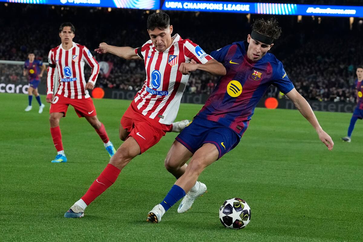 Atlético de Madrid le ganó al Barcelona y sueña con las semifinales