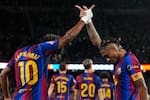 Vea los goles de Barcelona en su contundente triunfo sobre Racing en LaLiga