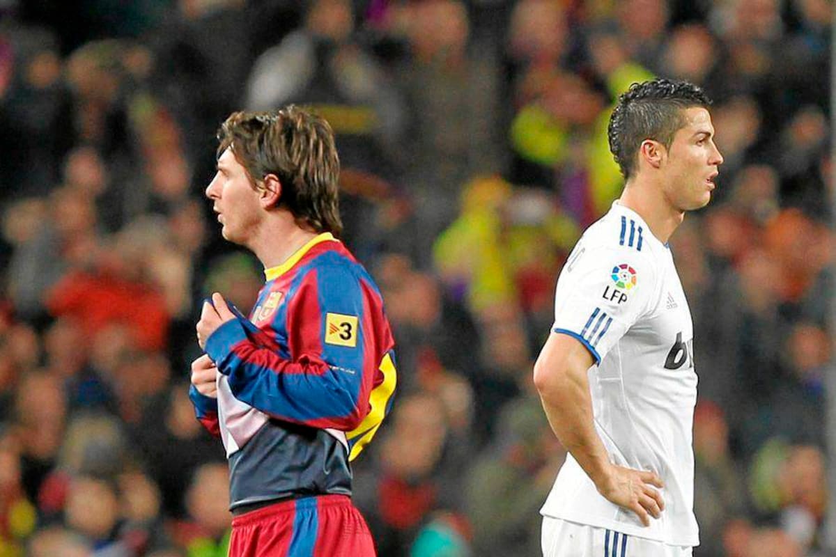 Lionel Messi y Cristiano Ronaldo le dieron al fútbol una de las rivalidades más épicas del deporte. Esta foto es de los primeros años. //Archivo EFE