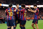Barcelona recuperó la cima de LaLiga tras contudente goleada al Alavés
